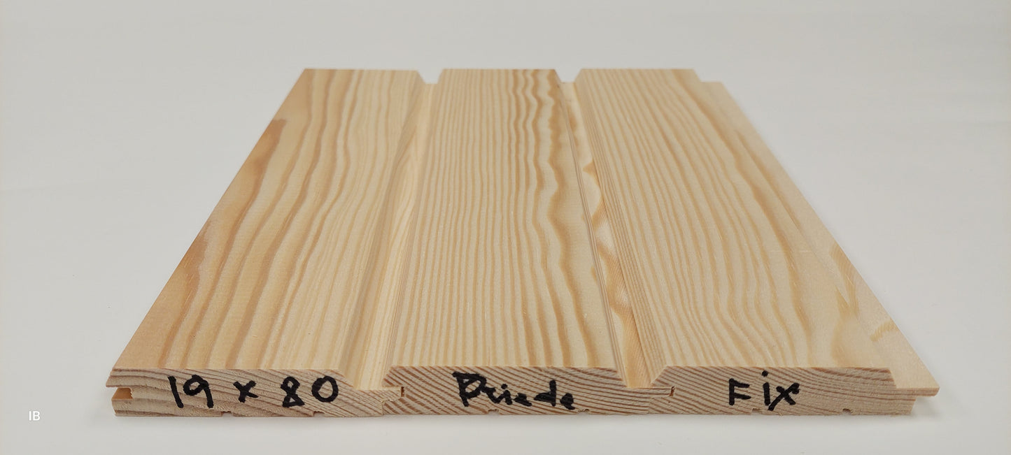 Wholesale - Pine Cladding - Knot-free - Fix