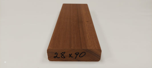 Wholesale - ThermoWood - Eucalyptus Red Grandis - Knot-free Fix Sauna Shelves - 28x90 mm